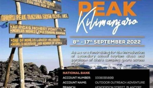 To Mount Kilimanjaro for Tourism,  Nature Conservation Clubs