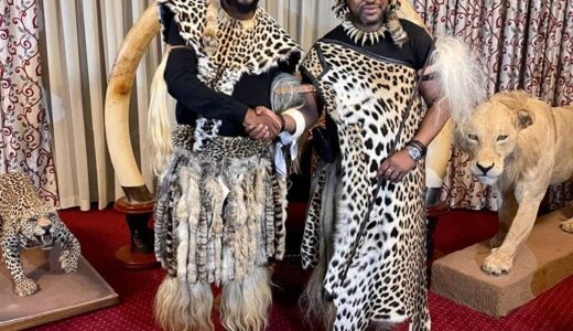 Paramount Chief Mbelwa’s cuteness leaves women salivating in South Africa (see reactions)
