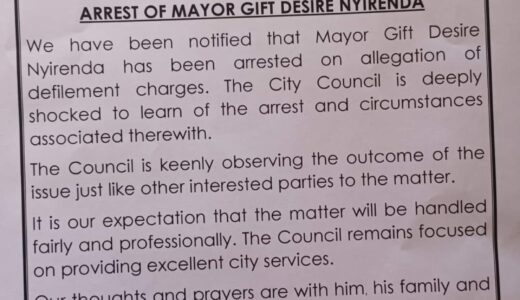 Mzuzu City Council under fire for siding with Mayor who is accusing of raping his niece