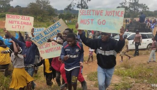 Mzuzu demonstrations against rising costs of living underway