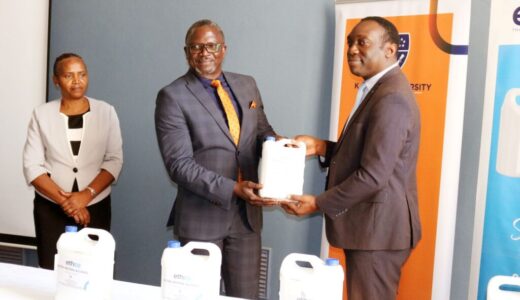 EthCO donates 400 litres of Ethanol to KUHeS