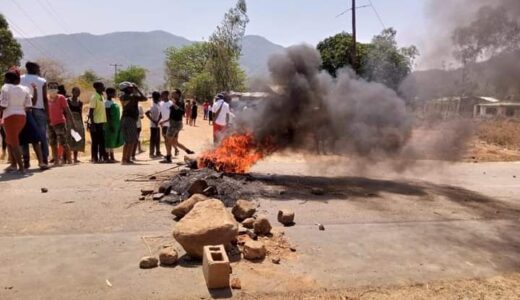 Machinga TTC students protest against unpaid allowances