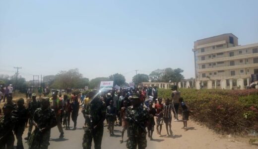 Anti-Chakwera demonstrations underway in Lilongwe