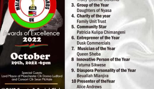 Malawians in UK pissed off with Malawi Heritage for leaking names before event