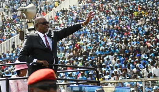 Mutharika never run away from his own people