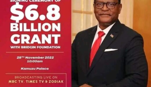 Mr President, the whole U$6.8billion grant is nothing but a scam…Stop embarrassing yourself