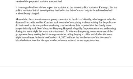 THE CITIZEN POWER: Area 30 succumbs to pressure…summons  Halimana’s family