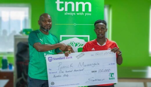 Mwaungulu wins 2022 inaugural Fans’ player of the month award