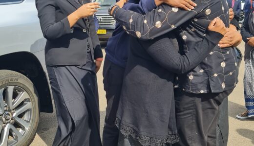 Chilima’s wife finally appears in public after recovering from unknown illness (see photos)