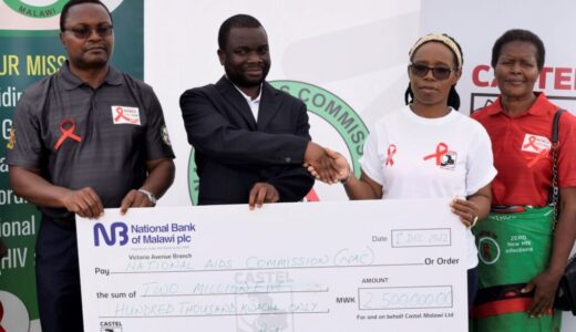 Castel contributes K2.5 million towards World AIDS Day