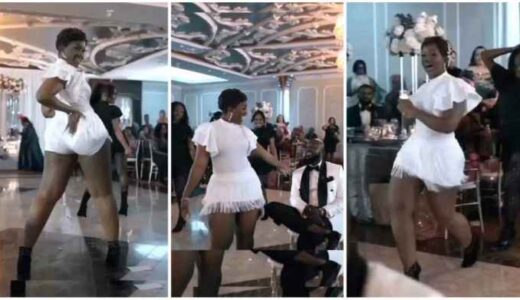 Is this dress appropriate for a bride? See what a woman wear on her wedding day