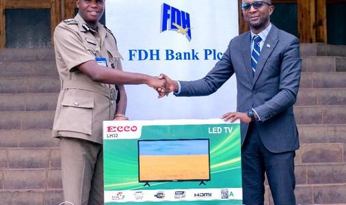 FDH Bank donates CCTV Cameras and monitoring screens to Limbe Police