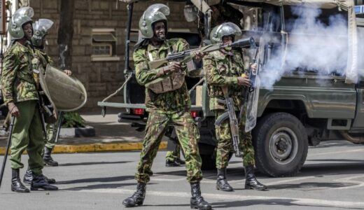 Kenyan opposition leader Raila Odinga’s convoy tear-gassed