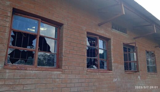 Rampaging Students Damage School Property At Matandani Secondary School In Neno