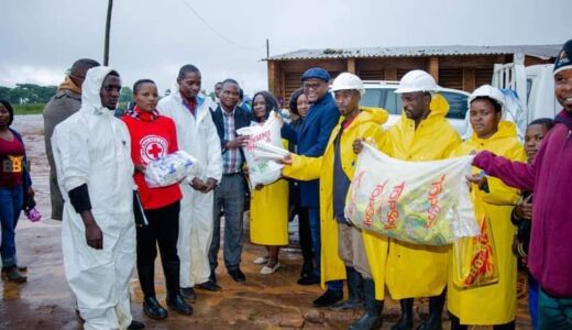 GOOD SAMARITAN: Benedicto Ben Nkhoma donates items worth MK 2 Million to Cyclone Survivors
