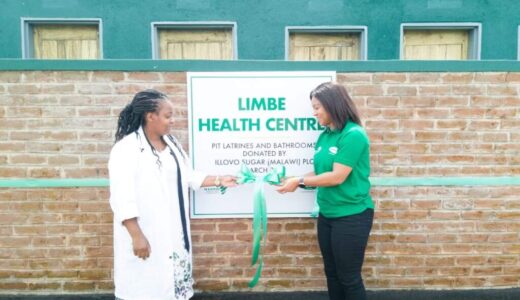 Illovo hands over pit latrines, bathrooms to Limbe Health Centre