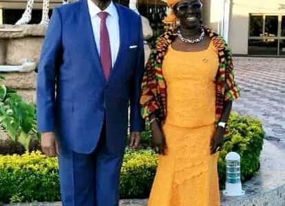 UN Coordinator visits former Malawi president Professor Peter Mutharika at Page House