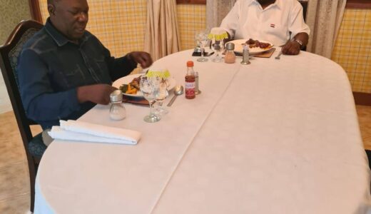 Enoch Chihana visits Bakili Muluzi at BCA