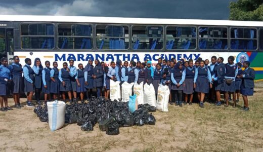 REACH OUT AND TOUCH: Maranatha Academy girls donate to Cyclone Freddy Victims in Machinjiri