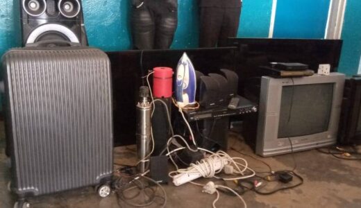 Robbery suspect dies in hospital, stolen property recovered from his home