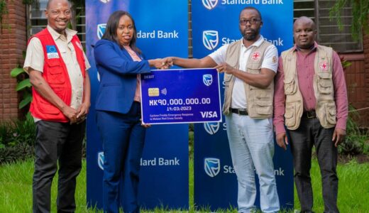 Standard Bank donates MK120 Million towards Cyclone Freddy disaster victims and Cholera Response