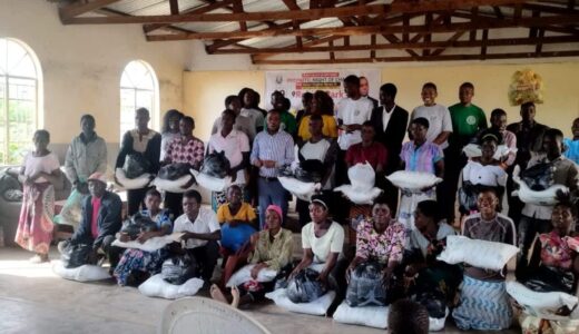 Holy Palace Cathedral International Ministries Cheer Phalombe Flood survivors