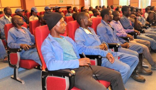 MUST sensitizes outsourced staff on SAVE project