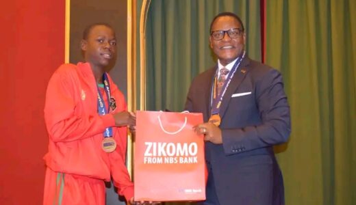 NBS Bank rewards Salima Secondary School football team