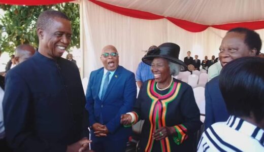 Edgar Lungu spotted attending Kenneth Kaunda’s national Day celebrations (See photos)