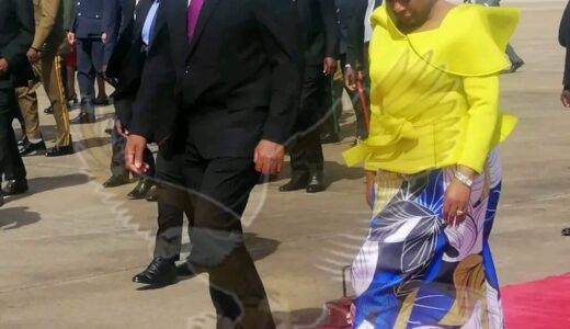 Zambia President Hakainde Hichilema lands in Mozambique in style