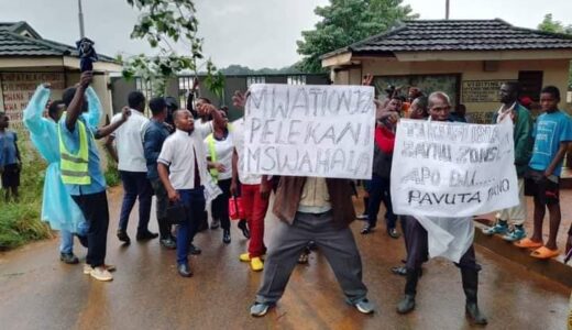 Nkhata-Bay District Hospital Health Workers Down Tools