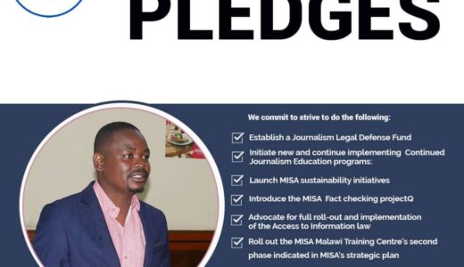 MISA-MALAWI POLLS: Investigative journalist Golden Matonga ‘likely’ to win