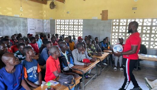K15million Joshua Malango trophy set, as teams receive balls