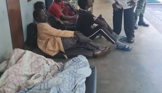 Opposition leader Nankhumwa in a surprise visit to Kamuzu Central Hospital, appalled by deteriorating conditions