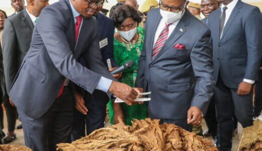 Chakwera opens 2023 Tobacco Marketing Season with $2.40 price