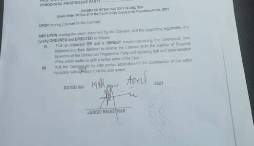 Mchacha obtains injunction against his firing