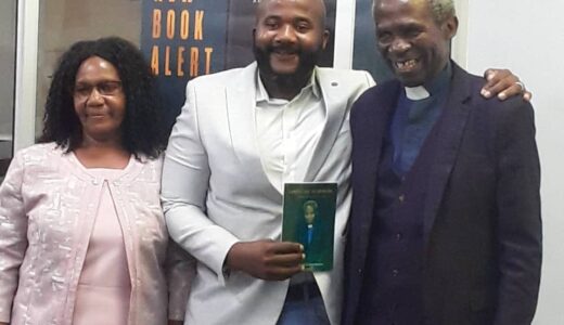 Retired Anglican Priest Mapundula authors book…Business mogul Mpinganjira buys copy at K1.1 million