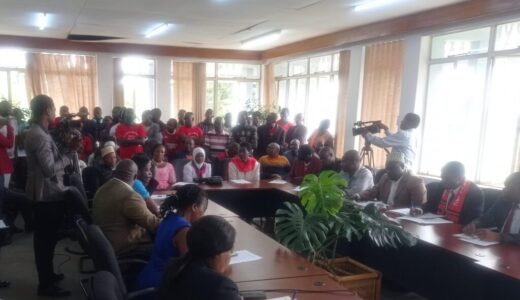 Zikhale Stops Business Operators from removing refugees doing business