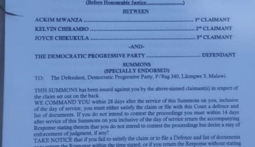 Mzuzu High Court fires Mzomera Ngwira, Reinstates Ackim Mwanza as DPP Northern Region Governor