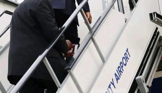 Hakainde Hichilema leaves London for Scotland (see photos)