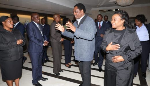 Zambia President Hakainde Hichilema in UK