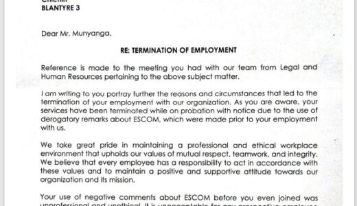 Totally absurd when public institutions like ESCOM practice witch- hunting