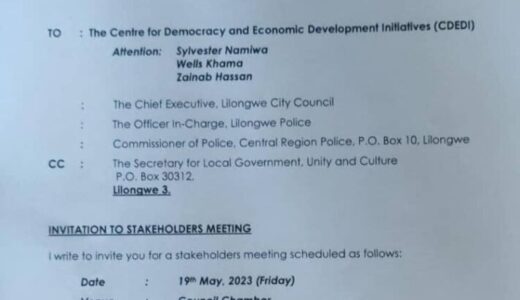 CDEDI’S 75OMILLION VIGILS: LL DC calls for stakeholders meeting tomorrow, AG Chakaka on fire