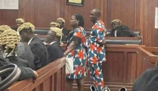 Drama As Couple Seeking Divorce Appear Before Court In Matching Outfit (See Photos)