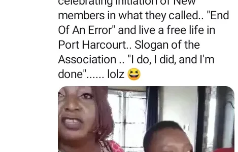 Watch Video As Association Of Divorced Nigerian Women Welcome New Members (Video)