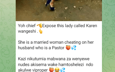Pastor’s Wife Exposed For Luring Other Men With Her Bedroom Pictures, Claims Her Husband Is Not Satisfying Her (See Photos)