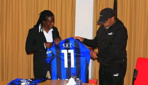 Veep Chilima Meets ‘Goal-Scoring Machine’ Tabitha Chawinga