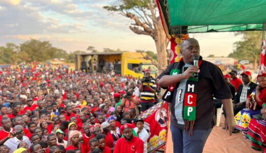 BULLDOZER CHIMWENDO STORMS MCHINJI: Says development means empowering the poor, downtrodden and women