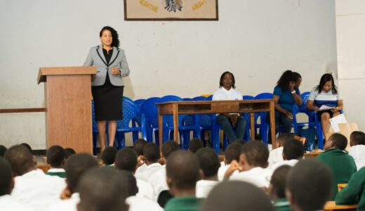 NBM inspires Stella Maris Secondary girls
