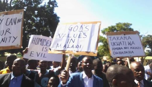 Pastors in Malawi march against legalization of homosexuality